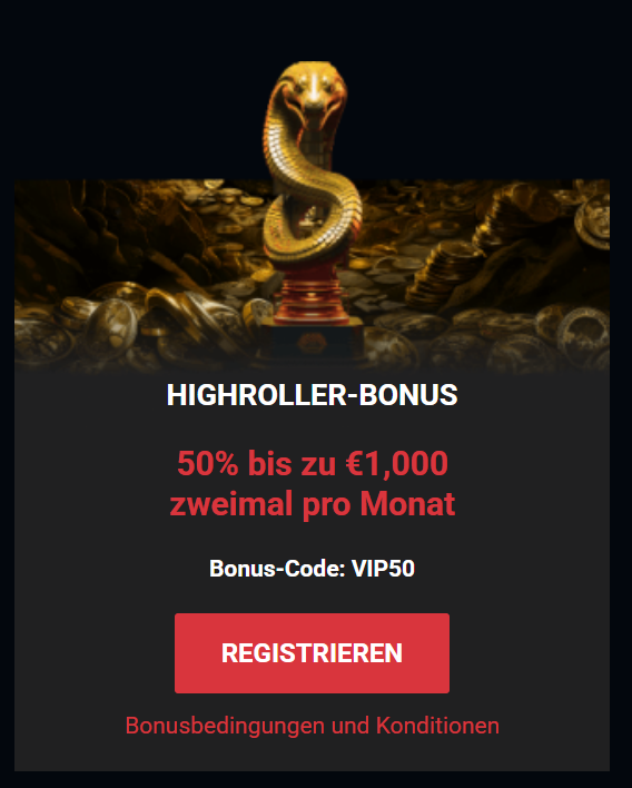 High Roller Bonuses